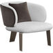 Garry San Remo Winter Cloud / Meg Ash Lounge Chair
